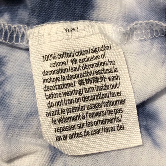 VS PINK Tie Dyed Tee - Picture 6 of 9